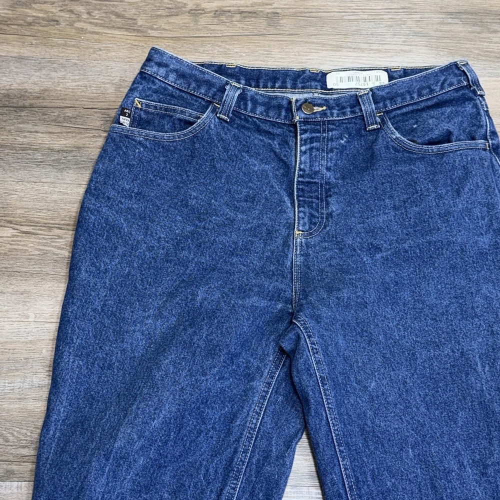 VTG Carhartt Flame-Resistant (FR) Relaxed Fit Denim Jeans Mens W34 x L32 - Picture 4 of 16